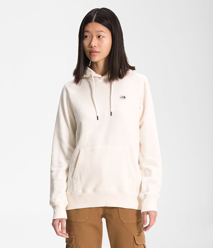 The North Face Hoodie Dames Heritage Patch Pullover UCJV65072 - Wit